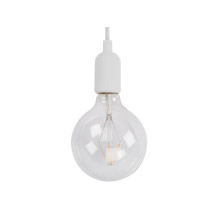 LUMINAIRE DESIGN À SUSPENSION EN CORDAGE - BLANC