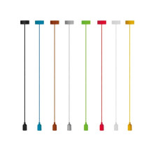 LUMINAIRE DESIGN À SUSPENSION EN CORDAGE - BLANC