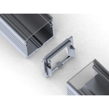 CONNECTEUR LINÉAIRE POUR PROFILÉ EN ALUMINIUM POUR RUBAN LED (PLA) - ARGENT