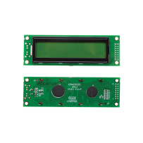 LCD 20 x 2 "BOTTOM VIEW" TYPE TRANSFLECTIF - AVEC RETRO-ECLAIRAGE JAUNE