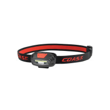 Coast - fl13r - oplaadbare hoofdlamp rood/wit light 270 lumen