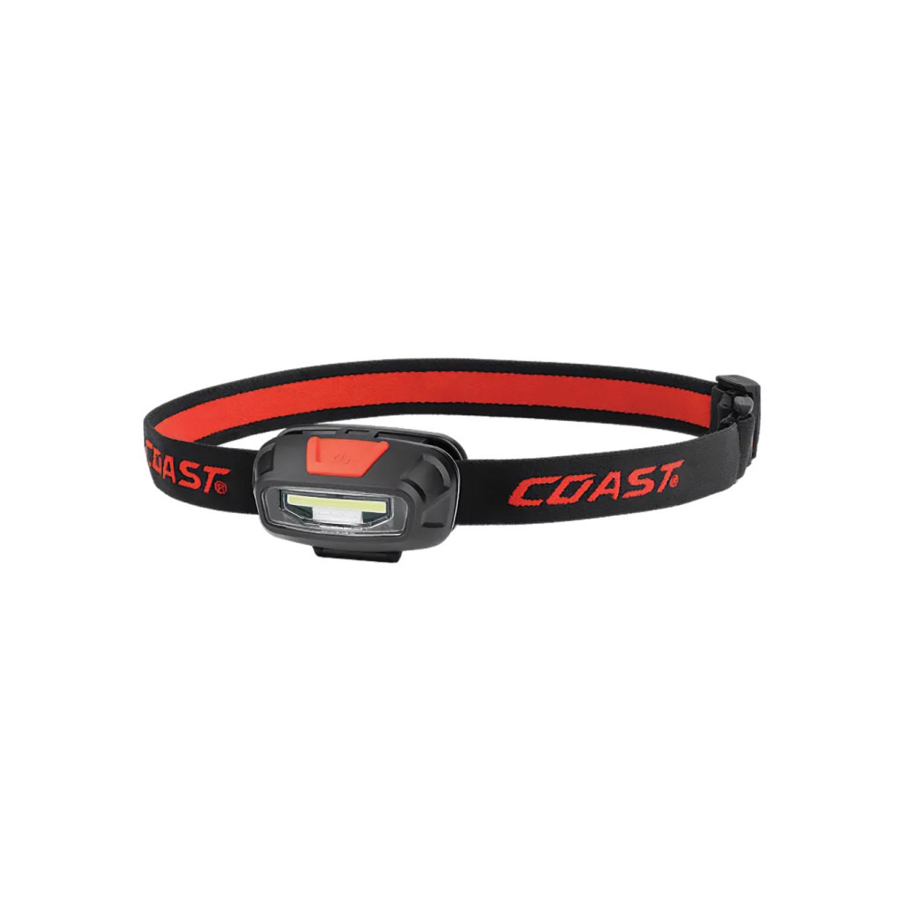 Coast - fl13r - oplaadbare hoofdlamp rood/wit light 270 lumen
