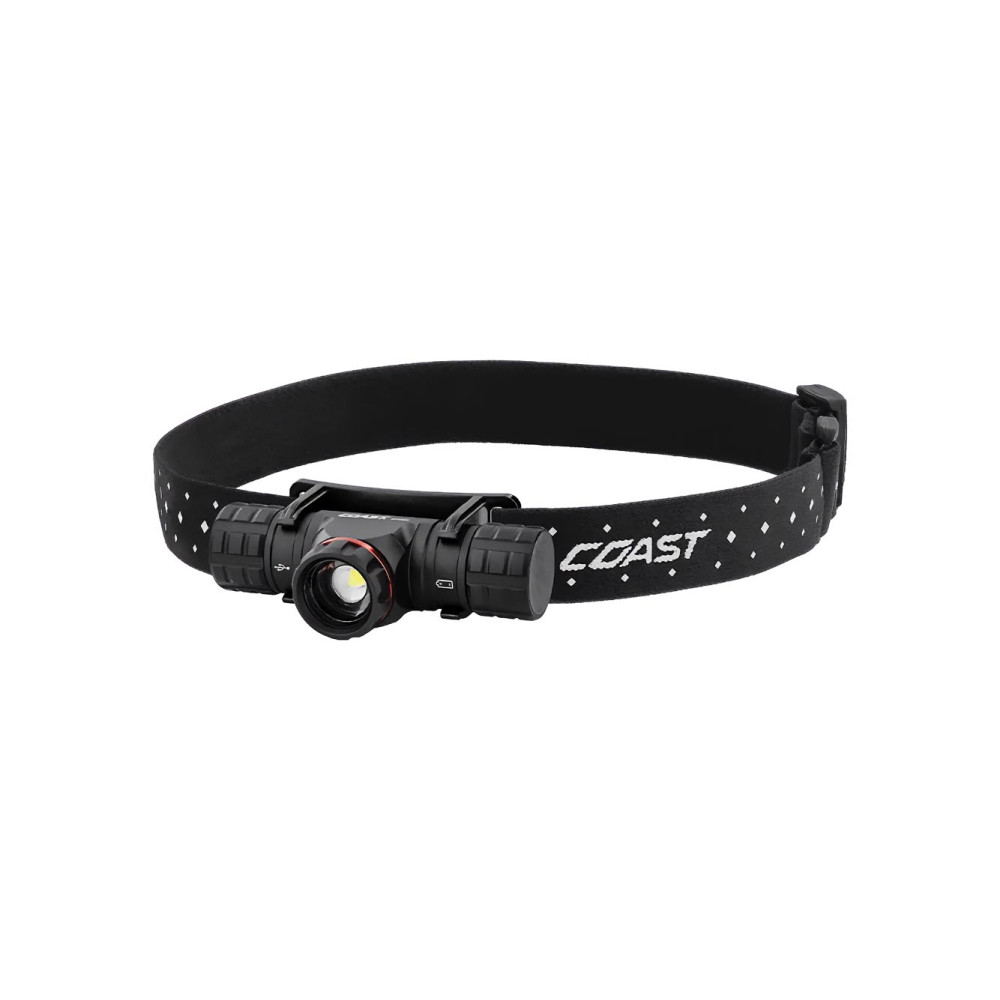 Coast - xph30r - lampe frontale rechargeable, 1000 lumens