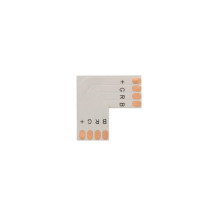 CONNECTEUR PCB FLEXIBLE - FORME L - 10 mm - COULEUR RGB