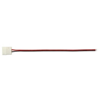 CÂBLE AVEC CONNECTEUR PUSH POUR BANDE À LED FLEXIBLE - 10 mm - 1 COULEUR