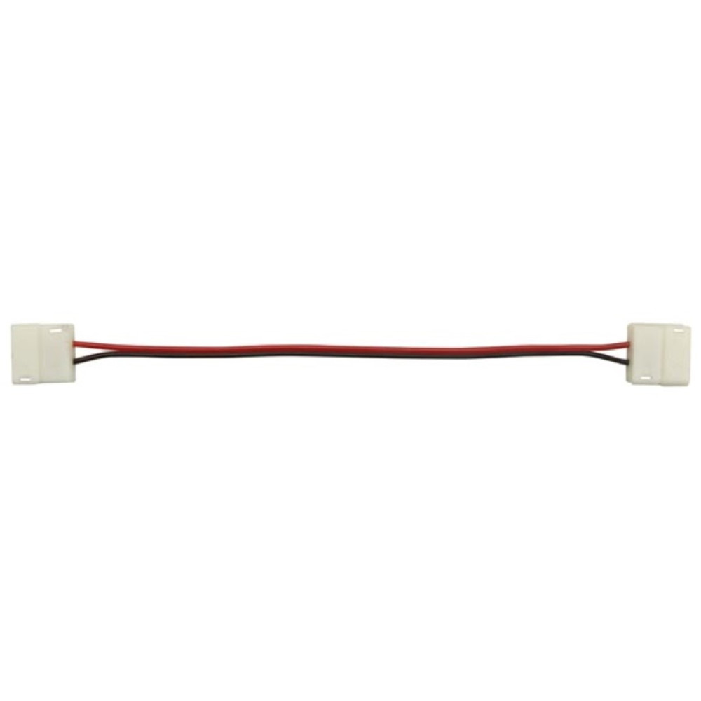 CÂBLE AVEC CONNECTEURS PUSH POUR BANDE À LED FLEXIBLE - 10 mm - 1 COULEUR