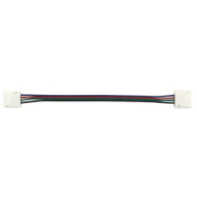 CÂBLE AVEC CONNECTEURS PUSH POUR BANDE À LED FLEXIBLE - 10 mm - COULEUR RGB