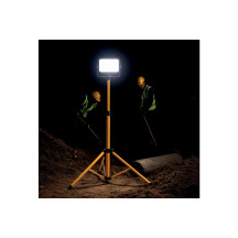 Lampe de travail LED réglable sur trépied - 50 W - 4000 K - 5500 lm
