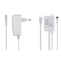 KIT RUBAN À LED FLEXIBLE PILOTÉ PAR MUSIQUE AVEC CONTRÔLEUR ET ALIMENTATION - RVB - 150 LED - 5 m - 12 VCC