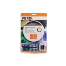 KIT RUBAN À LED FLEXIBLE AVEC CONTRÔLEUR ET ALIMENTATION - RVB - 150 LED - 5 m - 12 VCC