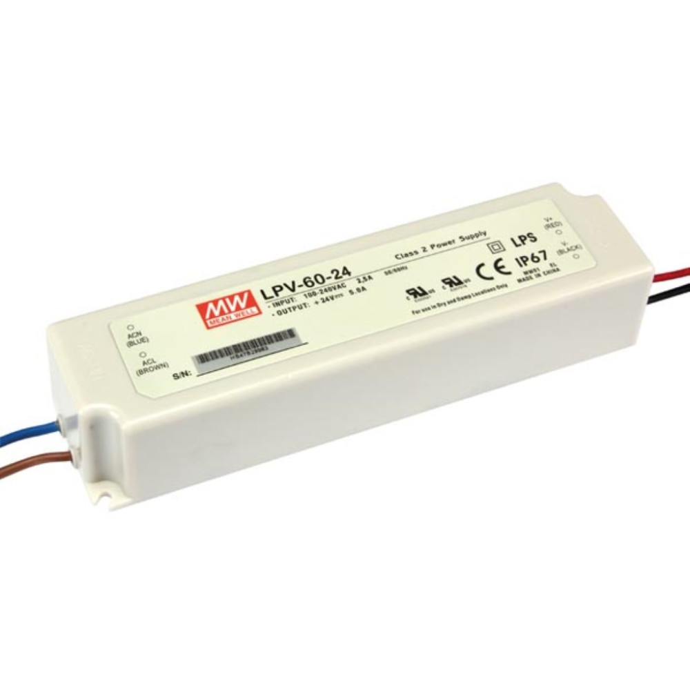 ALIMENTATION À DÉCOUPAGE - 1 SORTIE - 60 W - 24 V