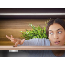 Interrupteur tactile à Led caché pour panneau d'ameublement - 12V/24V