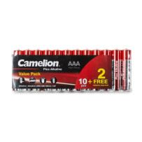 ALCALINE AAA / LR3 1.5 V PACK PROMO (10+2 pcs) - 1200 mAh