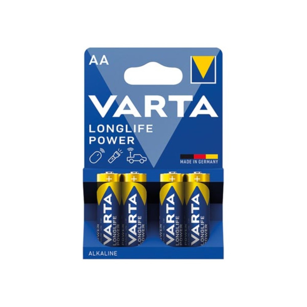 ALCALINE AA / LR6  "HIGH ENERGY" 1.5V-2600mAh 4906.121.414 (4pc/bl)