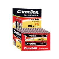 PRÉSENTOIR (20x12pcs) AVEC PILES ALCALINES AA/LR6 1.5V-2800mAh