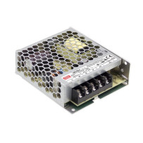 ALIMENTATION Á DÉCOUPAGE POUR ÉQUIPEMENT INFORMATIQUE - 1 SORTIE - 50 W - 5 V - CHÂSSIS FERMÉ - USAGE PROFESSIONNEL UNIQUEMENT