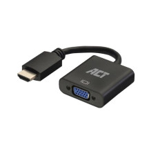 Câble adaptateur HDMI mâle vers VGA femelle, avec audio - 0.15 m