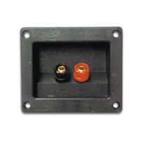 BORNIER POUR ENCEINTE - RECTANGULAIRE - DORE