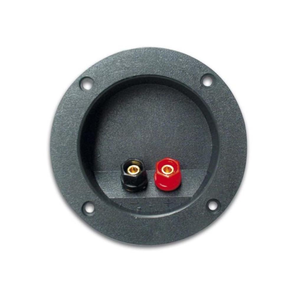 BORNIER POUR ENCEINTE - ROND - DORE