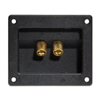 BORNIER POUR ENCEINTE - CARRE - DORE