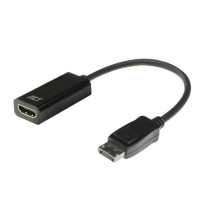 Adaptateur DisplayPort mâle vers HDMI femelle - 4K @ 30 Hz - 0.15 m