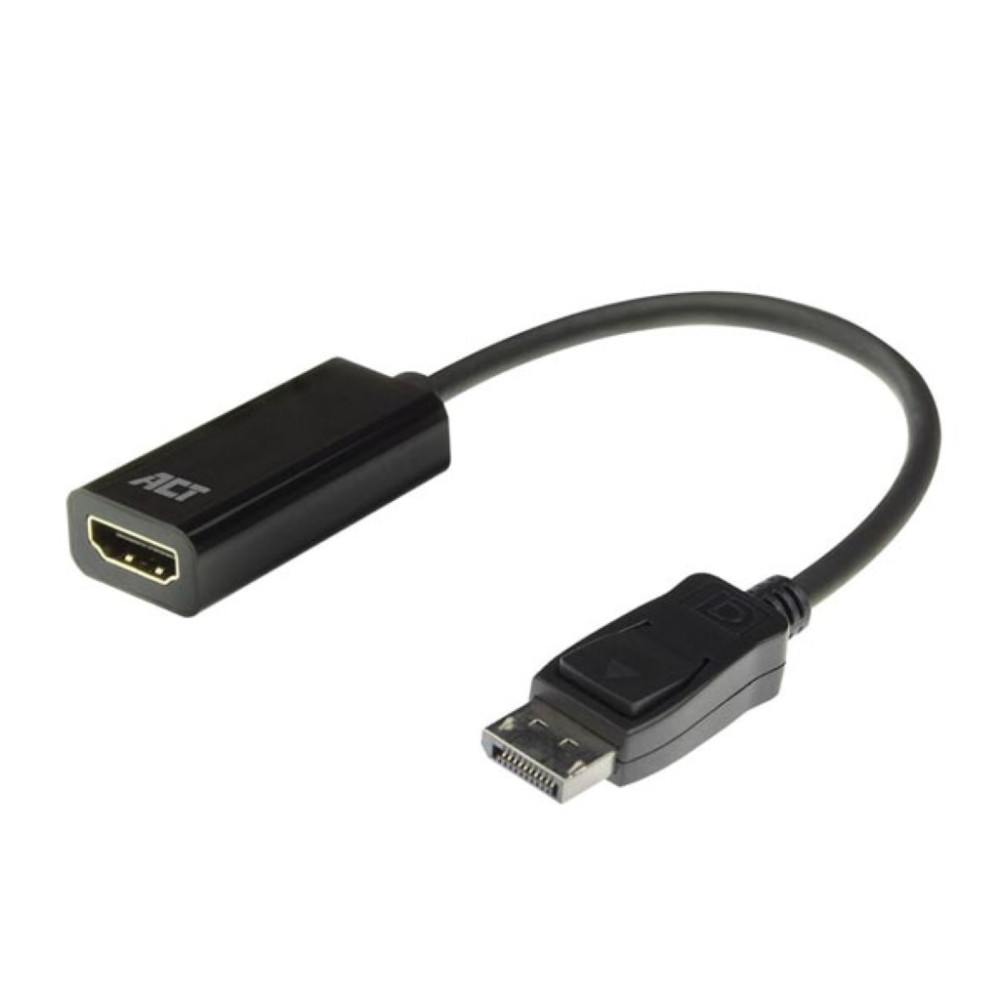 Adaptateur DisplayPort mâle vers HDMI femelle - 4K @ 30 Hz - 0.15 m