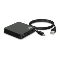 Répartiteur HDMI 1 x 2, 4K @ 30 Hz, alimenté par USB