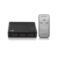 Commutateur HDMI 4K 3 ports, affichez 3 sources HDMI sur un seul moniteur.