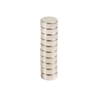 Aimant Ø8 x 3mm - 10 pcs