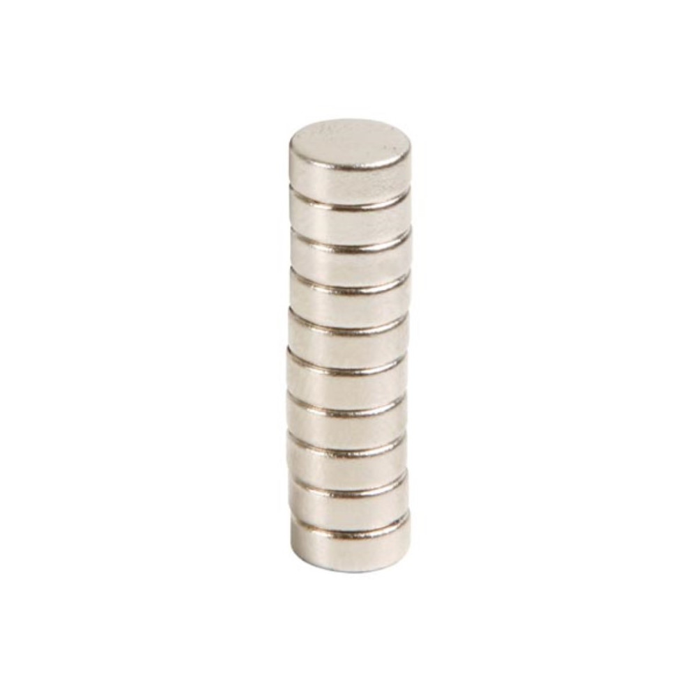Aimant Ø8 x 3mm - 10 pcs