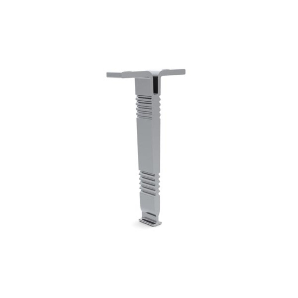 SUPPORT DE MONTAGE POUR PROFILÉ POUR RUBAN LED ALU-ROUND - POUR ARMOIRE - ARGENT