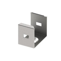 SUPPORT DE MONTAGE POUR PROFILÉ POUR RUBAN LED SLIMLINE 15 mm - ACIER À RESSORT - ARGENT