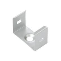 SUPPORT DE MONTAGE POUR PROFILÉ POUR RUBAN LED SLIMLINE LARGEUR 15 mm - ACIER À RESSORT - ARGENT