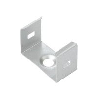 SUPPORT DE MONTAGE POUR PROFILÉ POUR RUBAN LED SLIMLINE LARGEUR 15 mm - ACIER À RESSORT - ARGENT