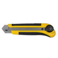 CUTTER ROBUSTE - LAME 25 mm - AVEC SYSTÈME DE BLOCAGE