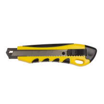 CUTTER ROBUSTE - AVEC  SYSTÈME DE BLOCAGE - LAME 18 mm