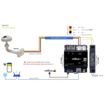 Station Météo Compacte METEO2 WSC4 (Modbus RTU) avec bras de montage