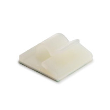 ATTACHES DE CABLE AUTO-ADHESIVES - Ø 5.8 - 6.5 mm / 20 x 18 mm / 10 pcs.
