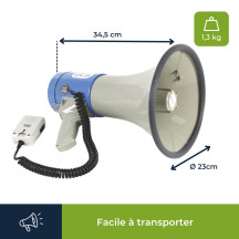 MEGAPHONE PUISSANT - 25 W