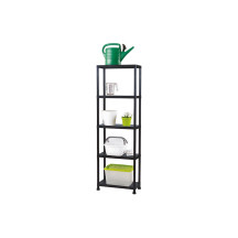 Étagère de rangement - 80 x 30 x 181 cm - 5 étagères