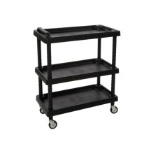 CHARIOT PORTE-OUTILS - 3 ÉTAGÈRES - 75 x 37.5 x 92 cm