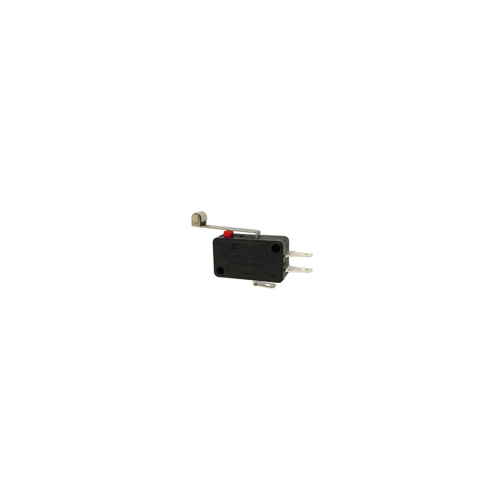 MICRORUPTEUR 12A, LONG LEVIER DE COMMANDE AVEC ROULETTE
