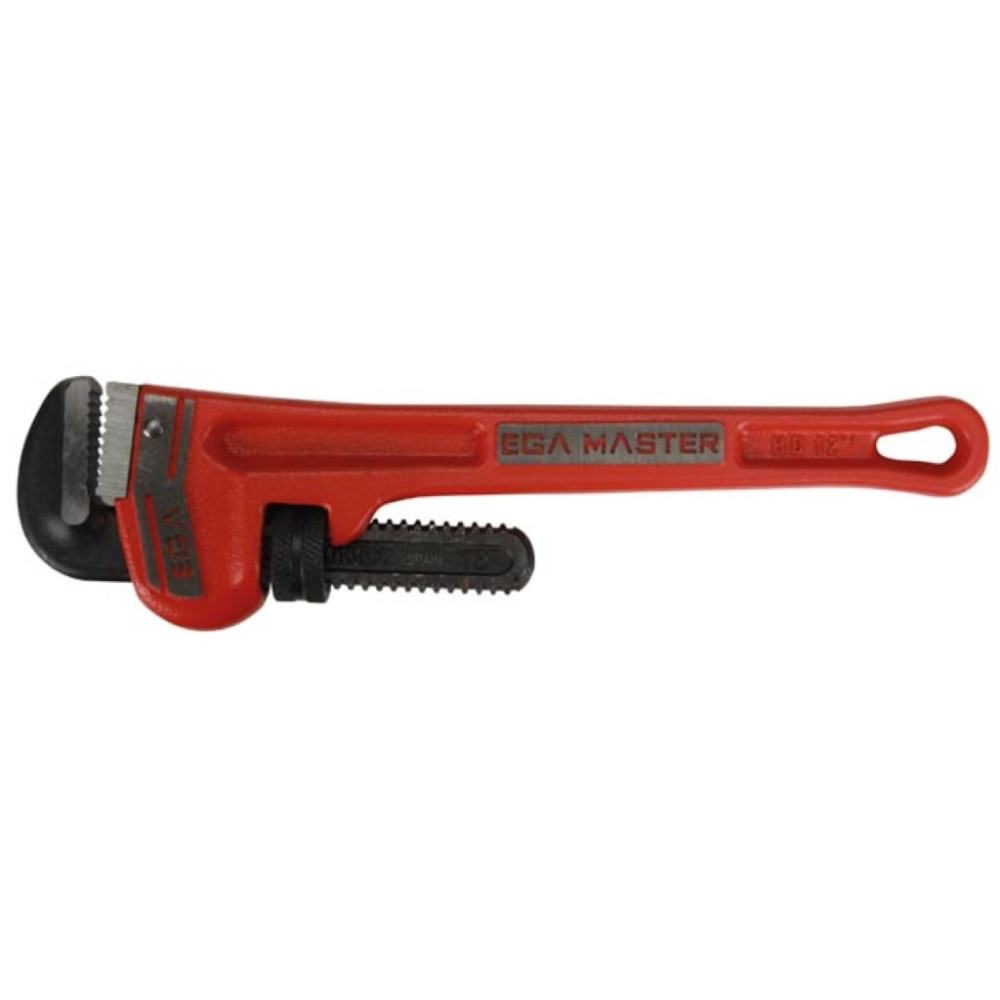 EGAMASTER - CLÉ À TUYAU - MODÈLE LOURD - 12" - Ø 2" - 1.30 kg