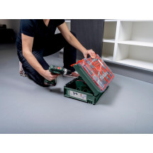 SB 18 L marteau perforateur sans fil, 18V 2 x 2Ah Li-power, chargeur SC 30, mallette de transport en plastique, atelier mobile