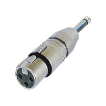 NEUTRIK - FICHE XLR 3 PÔLES FEMELLE VERS MONO 1/4"