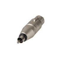 NEUTRIK - XLR 3 PÔLES FEMELLE VERS RCA/PHONO MÂLE