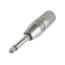 NEUTRIK - FICHE XLR 3 PÔLES MÂLE VERS MONO 1/4"