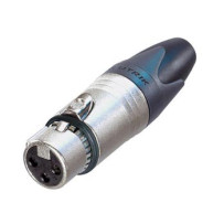 NEUTRIK - CONNECTEUR XLR, 3 POINTS FEMELLE, ANTI-PARASITES