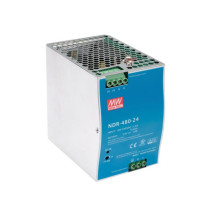 ALIMENTATION - 1 SORTIE - 480 W - MONTAGE SUR RAIL DIN -  24 V - 20 A - USAGE INDUSTRIEL