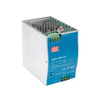 ALIMENTATION - 1 SORTIE - 480 W - MONTAGE SUR RAIL DIN -  24 V - 20 A - USAGE INDUSTRIEL